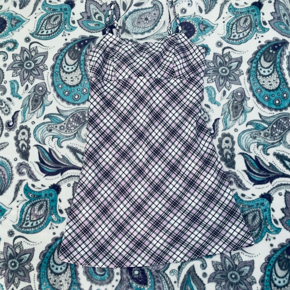 Brandy Melville Plaid Mini Dress